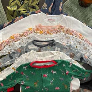 Set of 7 Magnetic Me onesies size 9-12 months